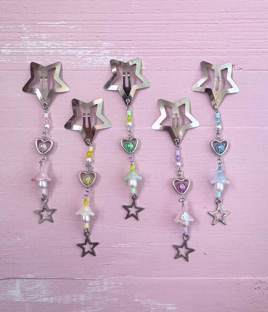 Pastel Star Hairclip