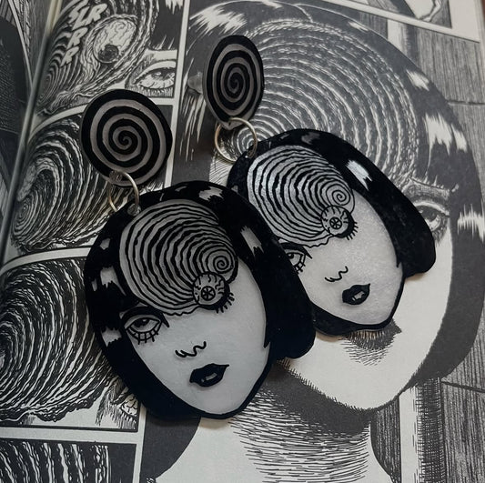 Junji Ito’s Uzumaki Stud Earrings