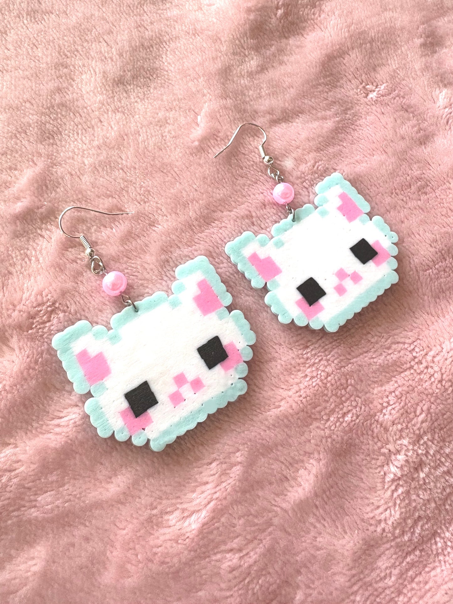 Pastel Kitty Earrings