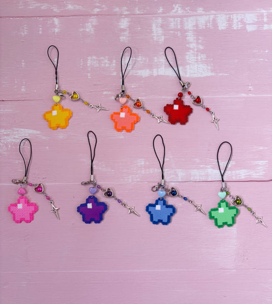 Chubby Star Phone Charm