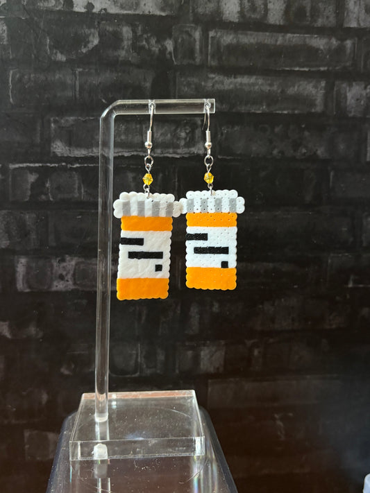 Pill Box Earrings