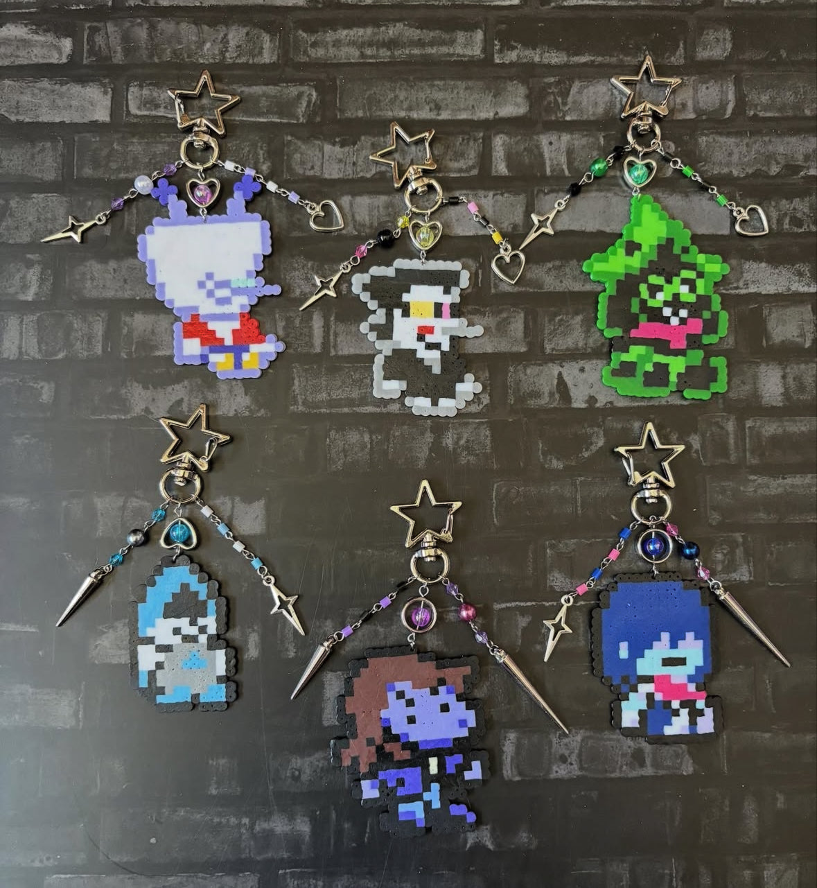 Deltarune Keychains