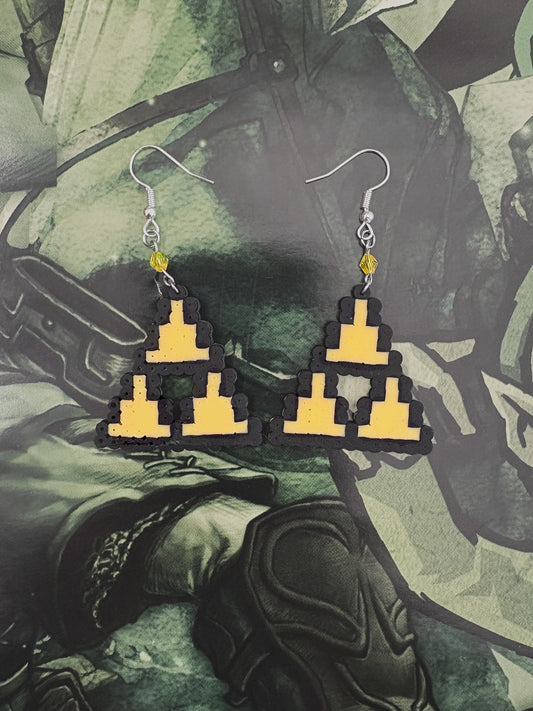 Triforce Earrings - The Legend Of Zelda