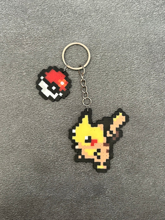 Classic Starter Pokémon Keychains